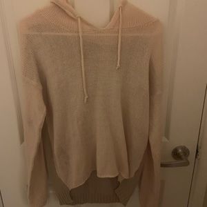 Light pink and brown sweater